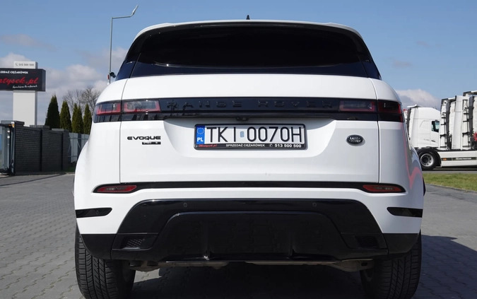 Land Rover Range Rover Evoque cena 137000 przebieg: 31400, rok produkcji 2020 z Szamocin małe 781